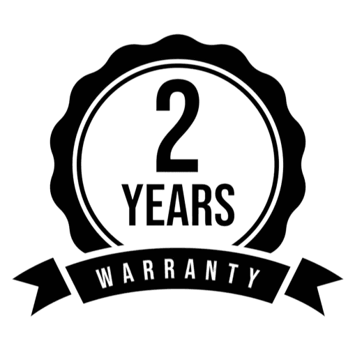 2-Year Warranty