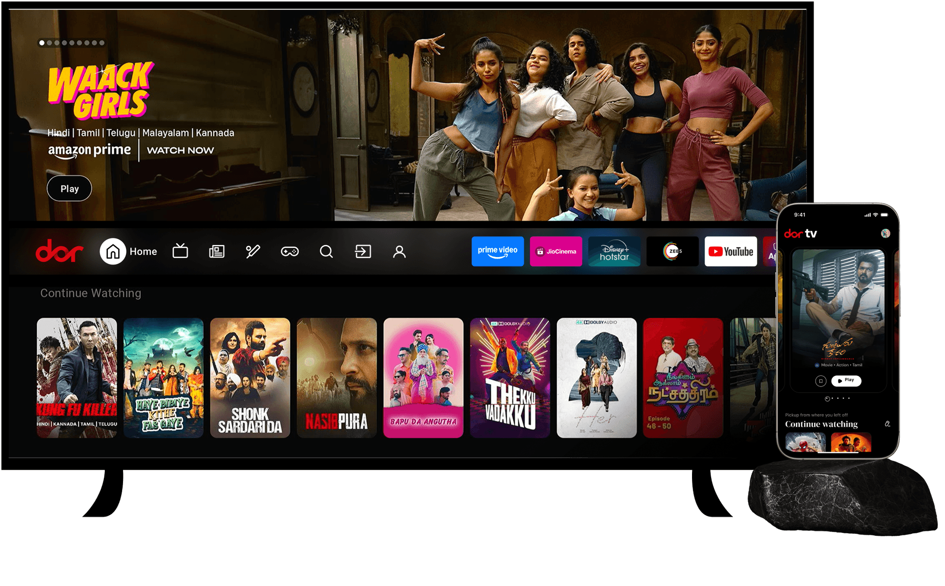 DorTV Interface