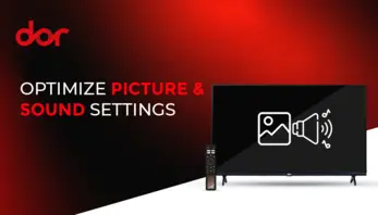 Adjust Settings on Dor TV